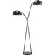Faven 79 inch 60.00 watt Black Floor Lamp Portable Light